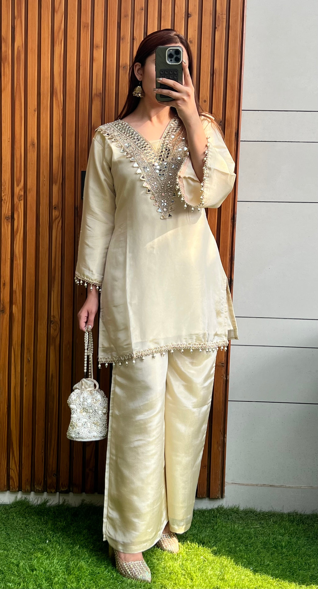 Ivory Zareen Set