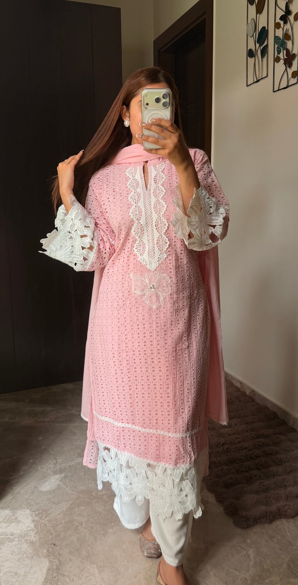 Blush Petal Lace Summer Set