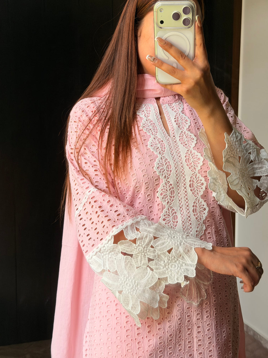 Blush Petal Lace Summer Set