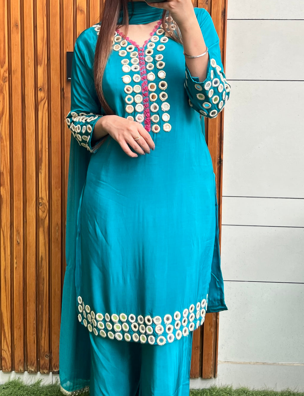 Meher Mirror Blue Set