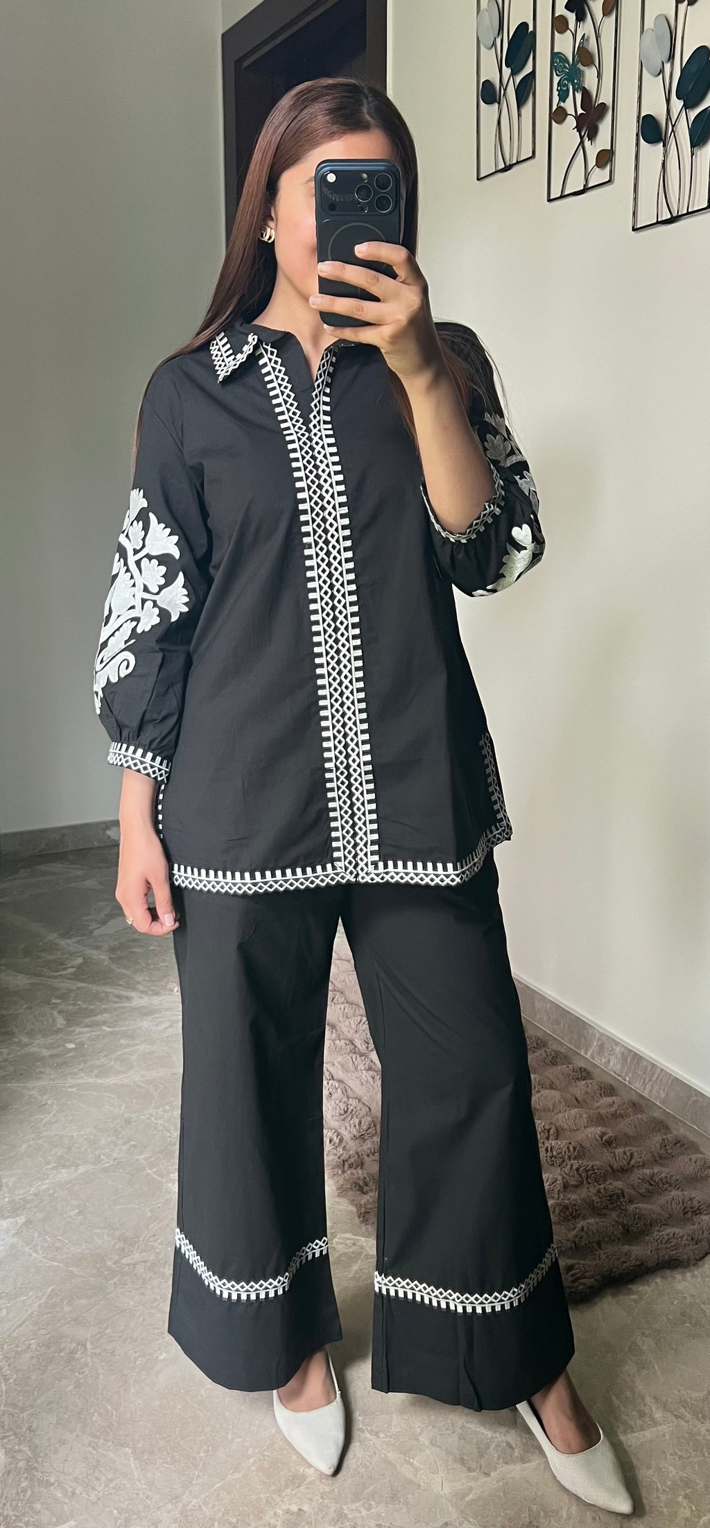 Noir Elegance Co-ord Set