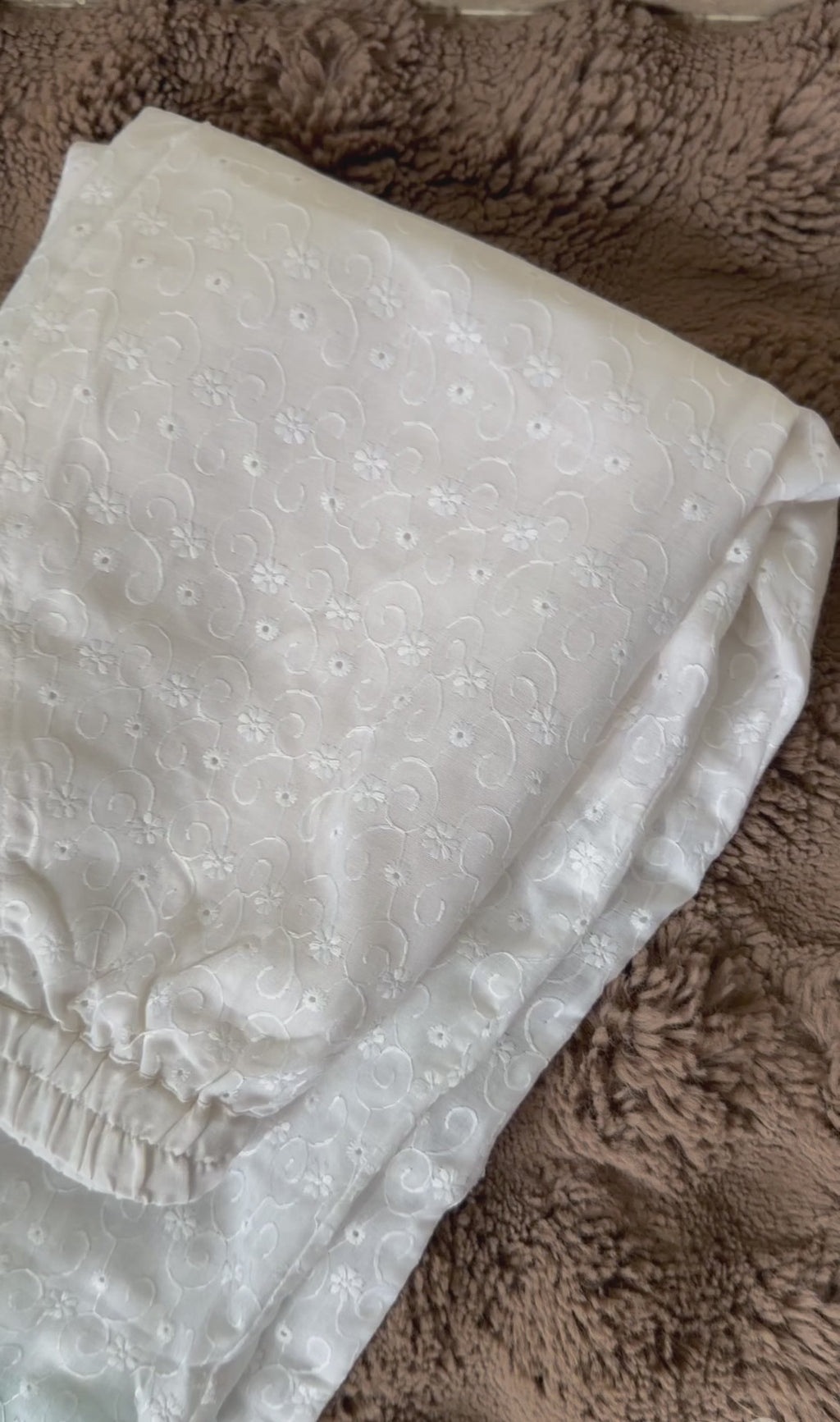 Aqua Chikankari Cotton Set